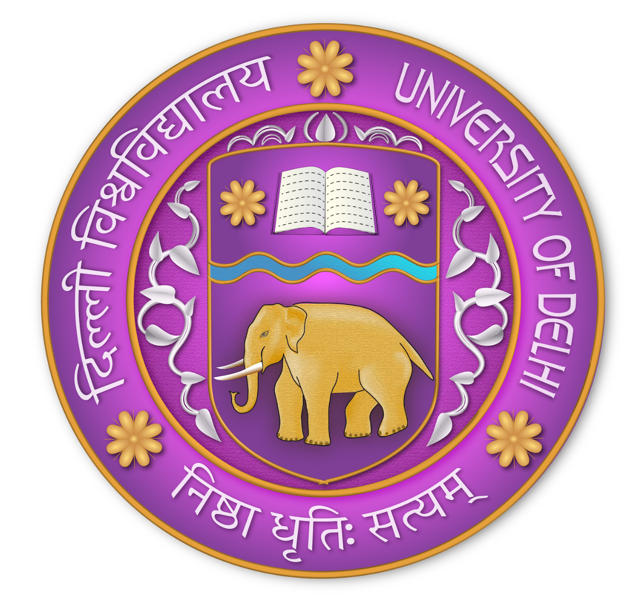 Delhi University logo